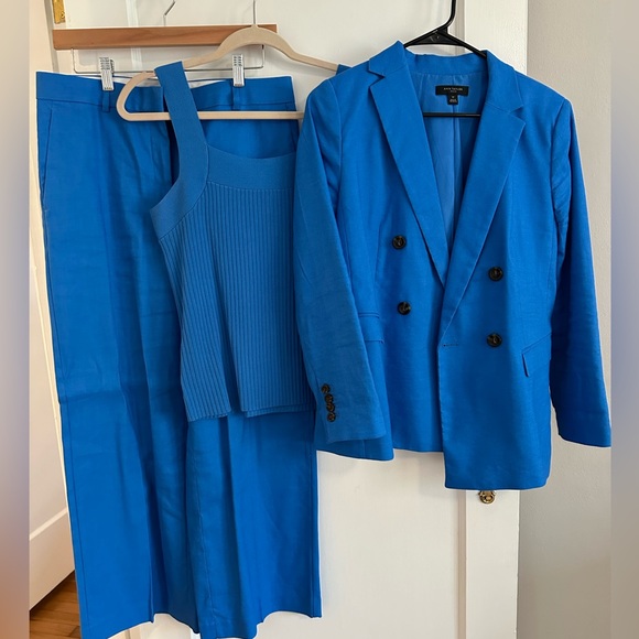 Blue Ann Taylor Suit - Picture 2 of 5
